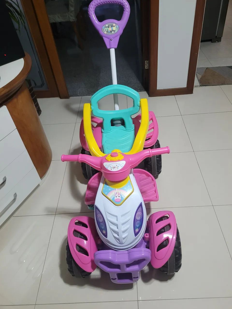 Carrinho de passeio bebê feminino  - Foto 2