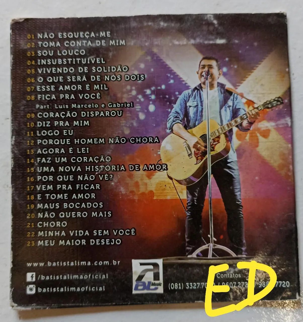 Cd Batista Lima -ao vivo  - Foto 2