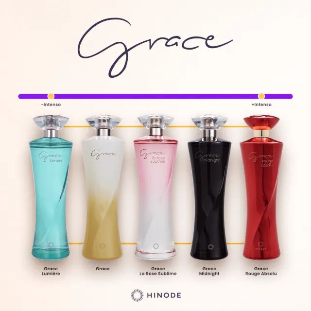 Perfume Grace Midnight Deo Colônia 100ml  | Hinode - Foto 6