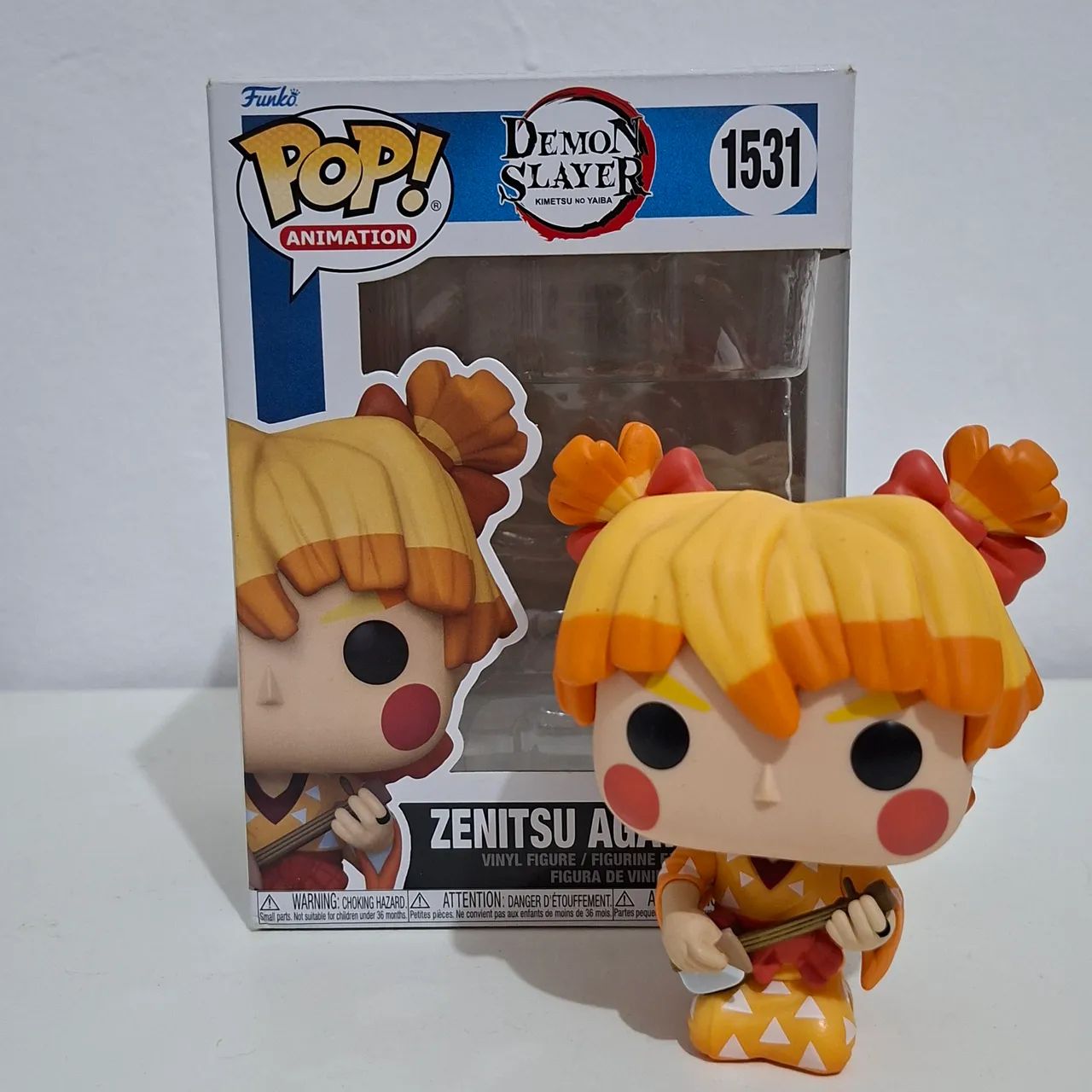 Funko pop zenitsu 1531 demon slayer