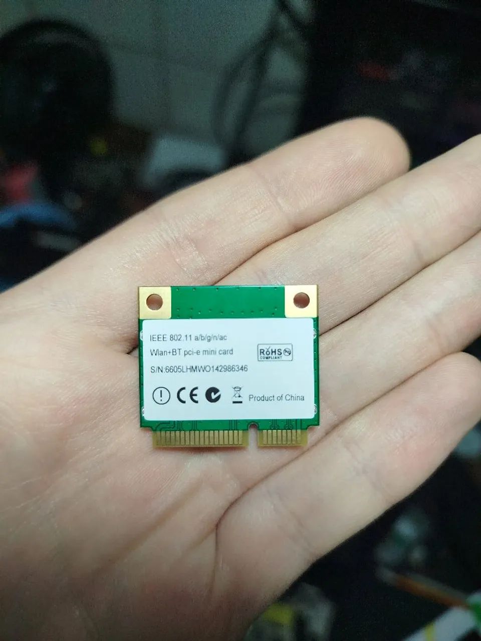 Placa de rede PCI Wifi/Bluetooth MC-AC7265 - Foto 2