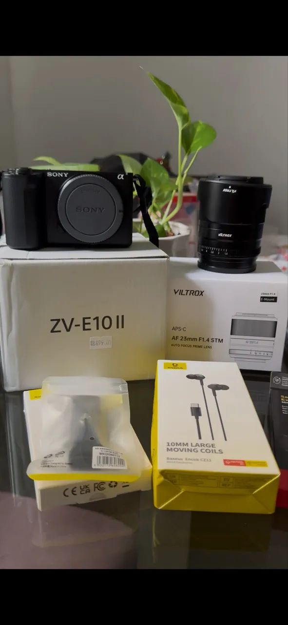 Câmera Zve10ii mark 2 + kit