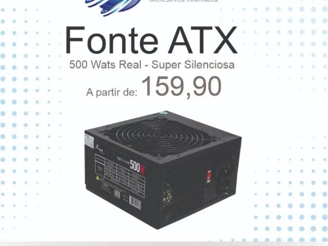  fonte 500 real
