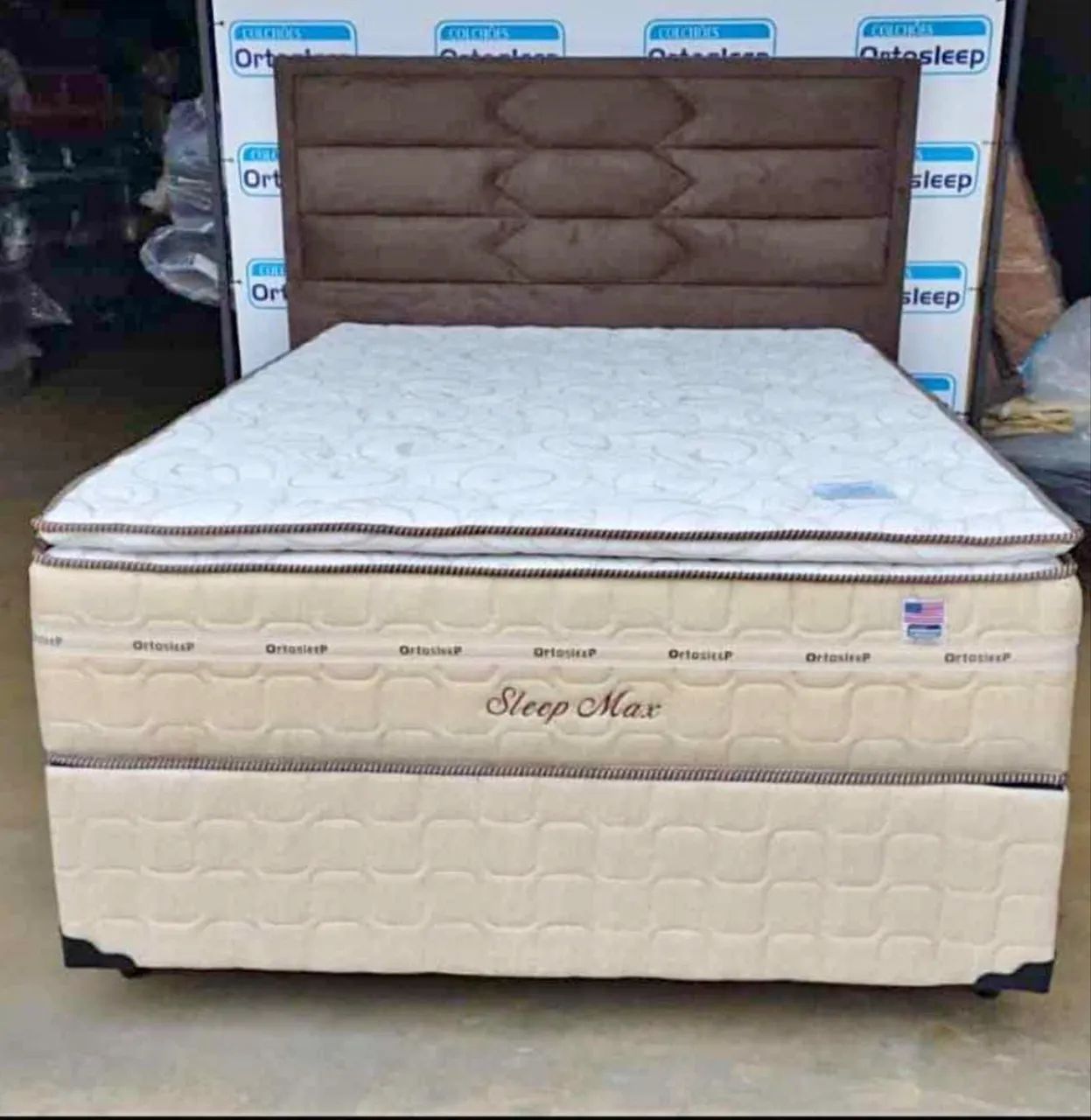 Cama box solteiro 7cm entrega rapida sem juros 