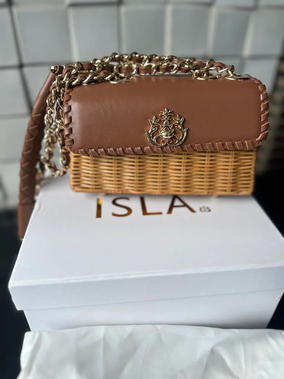 BOLSA ISLA CARAMELLO ORIGINAL | NOVA | R$ 2.490  - Foto 4