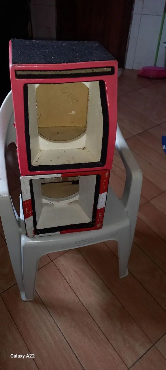 Caixas de médio de 10