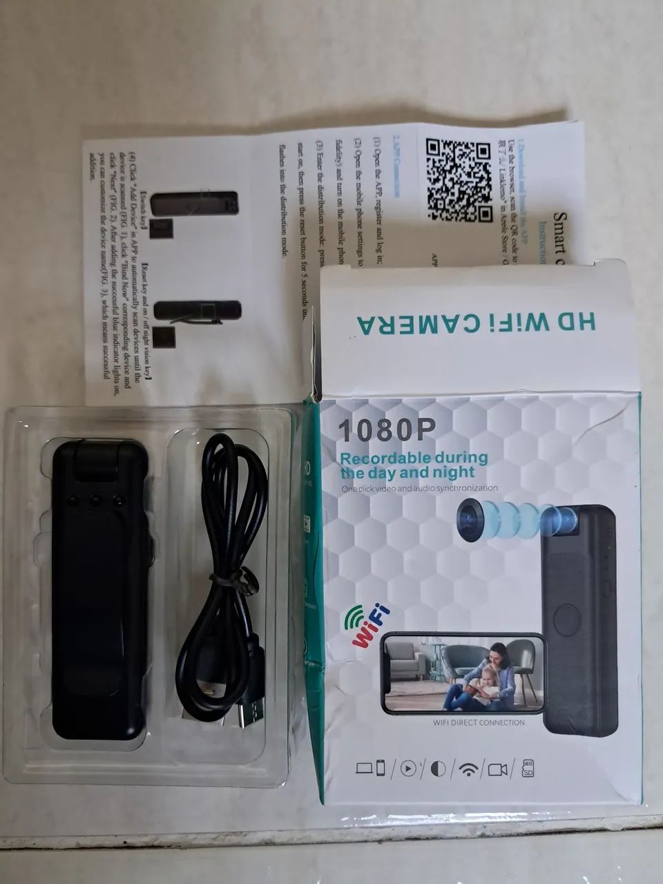 Vendo Mini câmera espiã nova - Foto 3