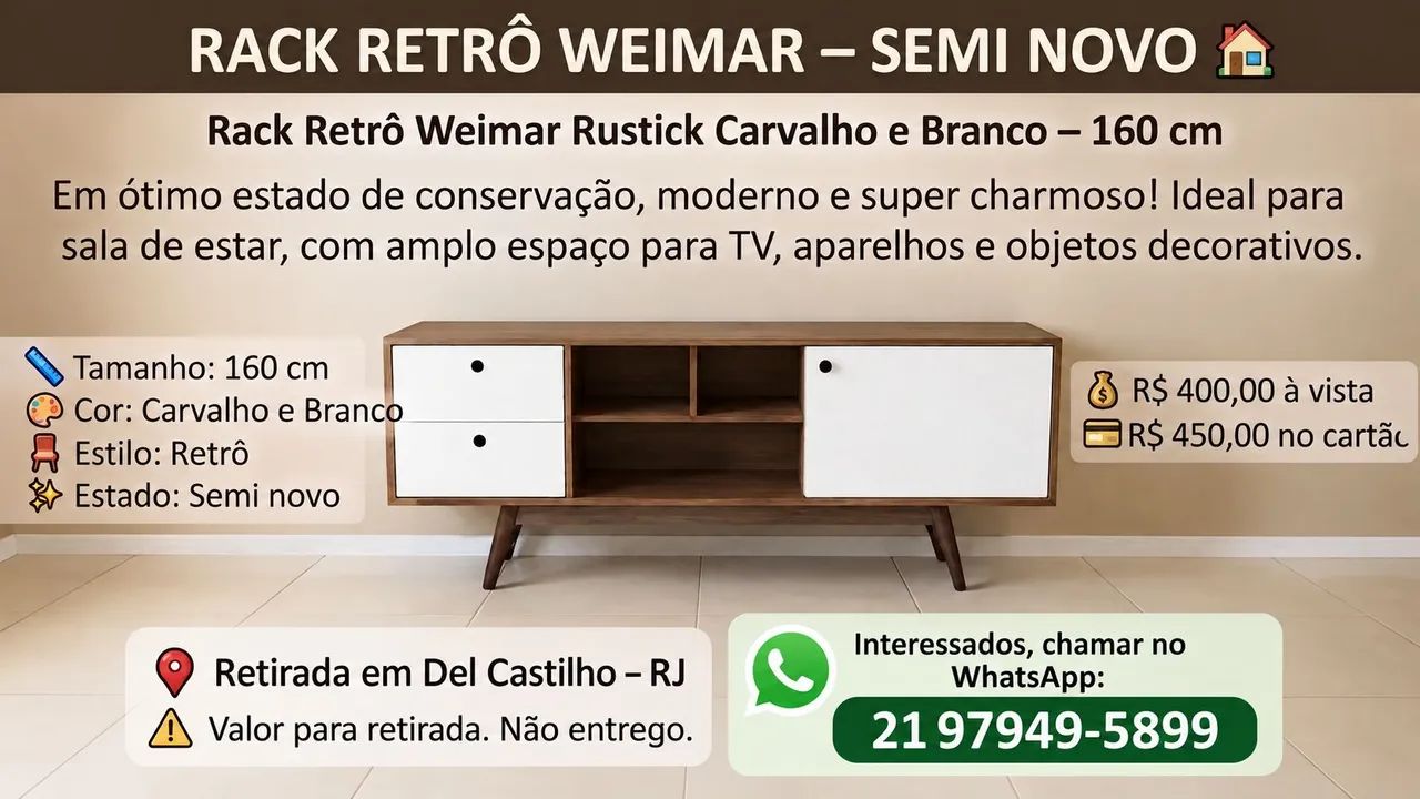 Rack valor R$ 380,00 - Foto 2