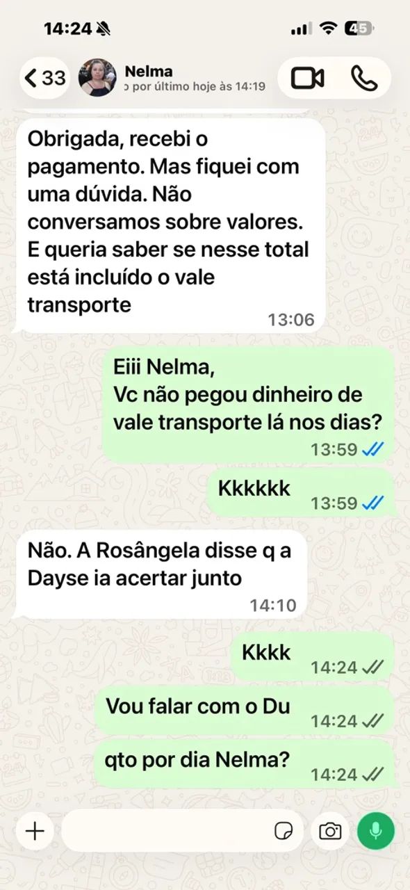 Vaga para Operadora de Caixa