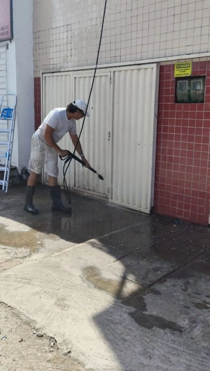 Lavagem de fachadas, muros telhados e pisos - Foto 4
