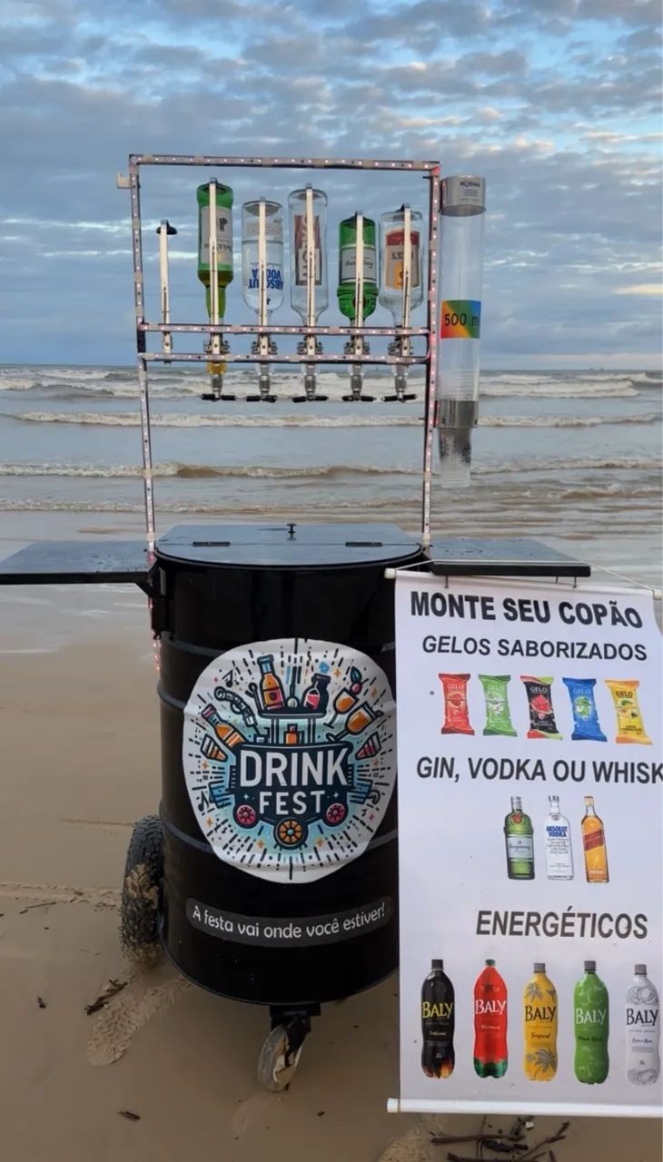 Carrinho de drink  - Foto 2