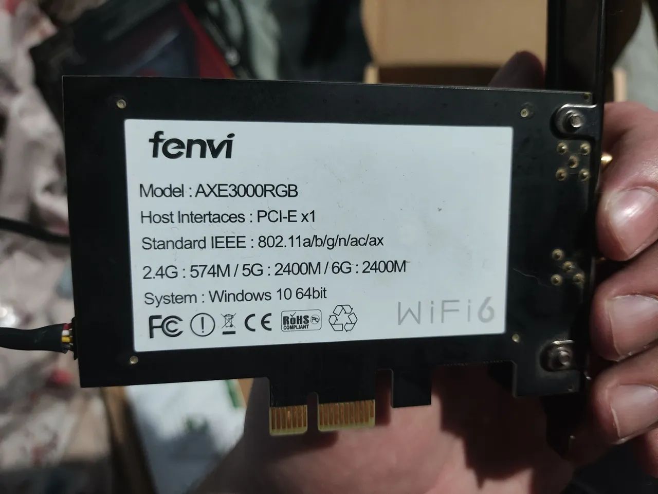 Adaptador wi-fi Fenvi AXE3000 - Foto 3