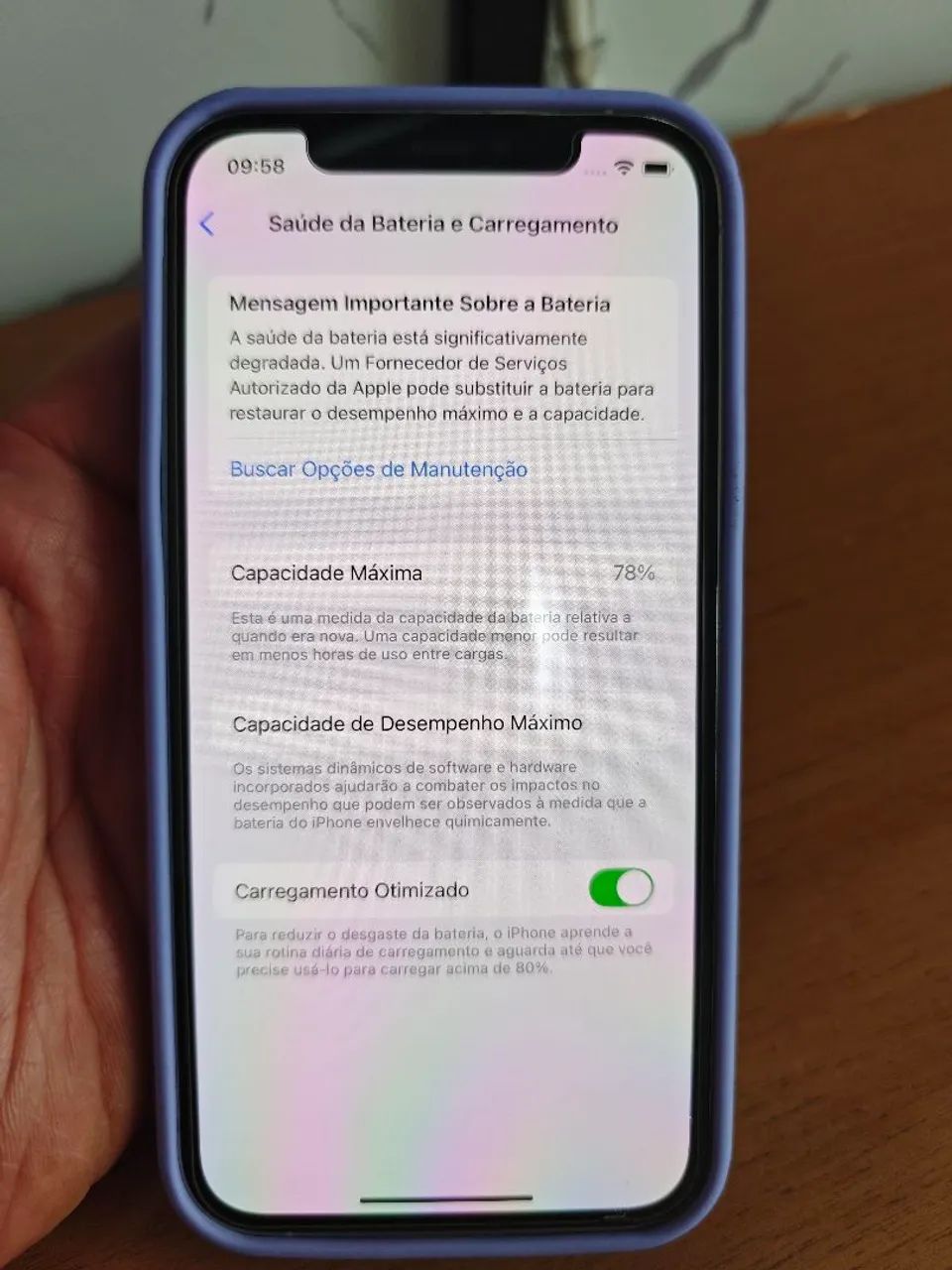 iphone 12 pro na cor branca 128 gb - Foto 5