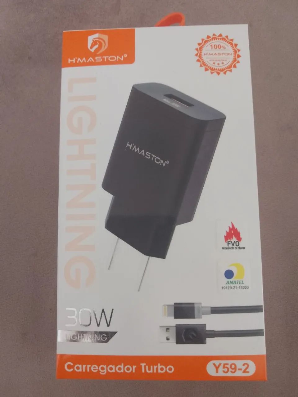 Carregador 30w para iPhone (novo) - Foto 4