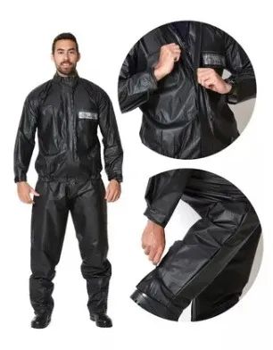 Roupão Capa De Chuva Motoqueiro Reforçada - Brascamp/Star - Foto 2