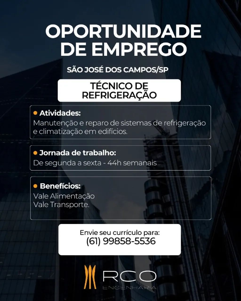 Técnico de Refrigeração