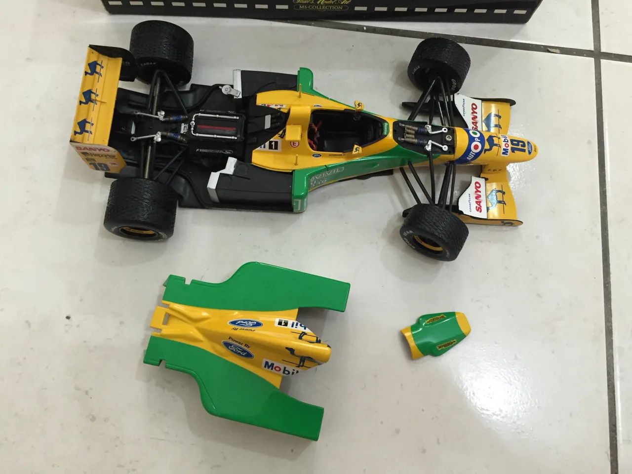 Benetton Ford B 192 Schumacher Spa first winner f1 - Foto 4