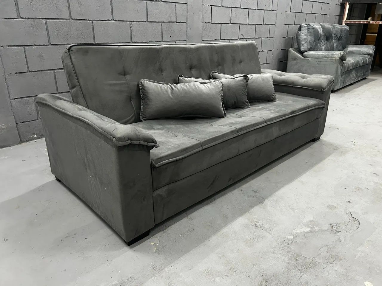 Sofá Cama Casal 2.10m NOVO ( Direto da Fábrica ) 