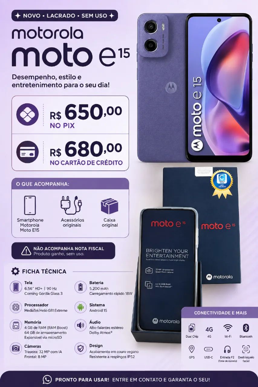 Celular Novo