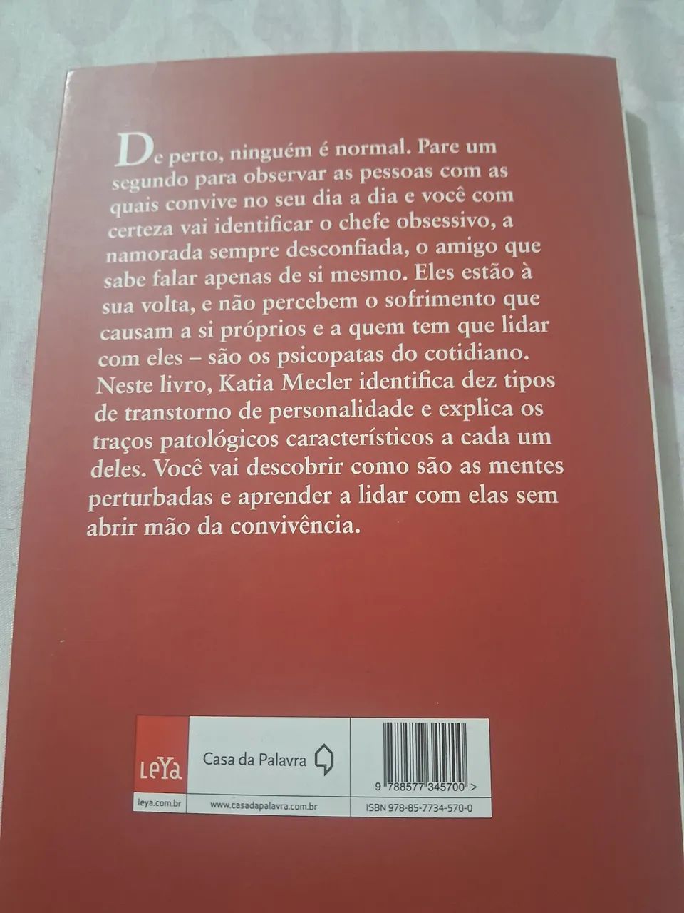 Livro - Psicopatas do Cotidiano  - Foto 3