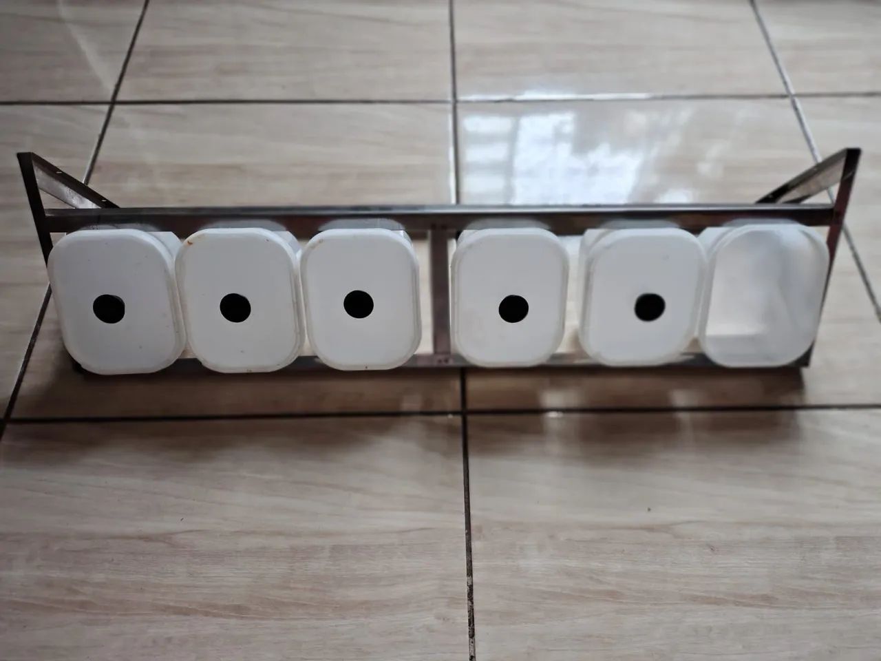 CONDIMENTADORA 6 CUBAS PARA RESTAURANTE / LANCHONETE - ABSOLUTO METAIS - Foto 2