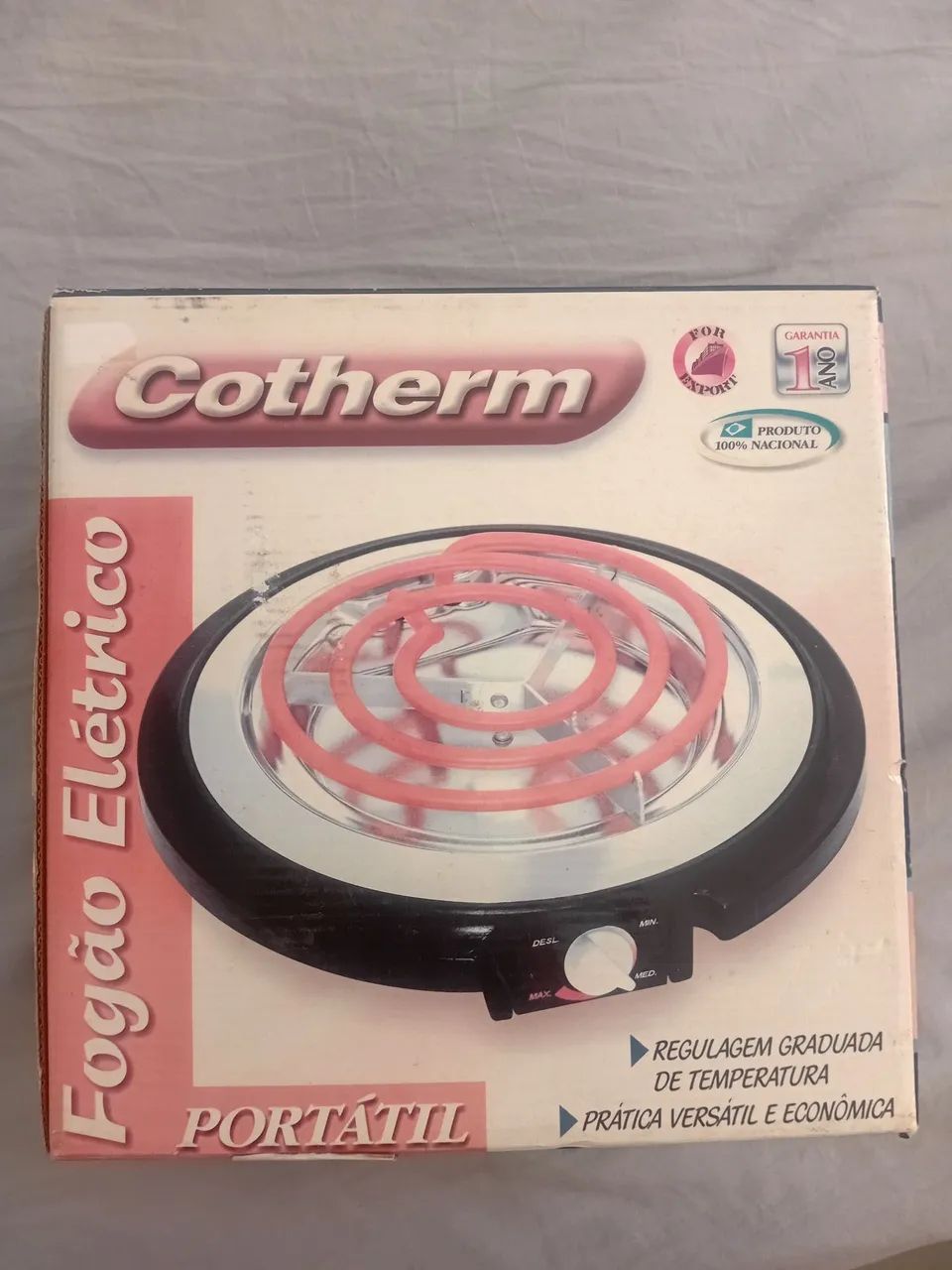 Fogão Elétrico na Caixa