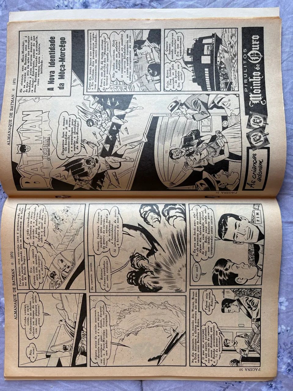 Almanaque Batman 1970 Ed EBAL - Foto 2
