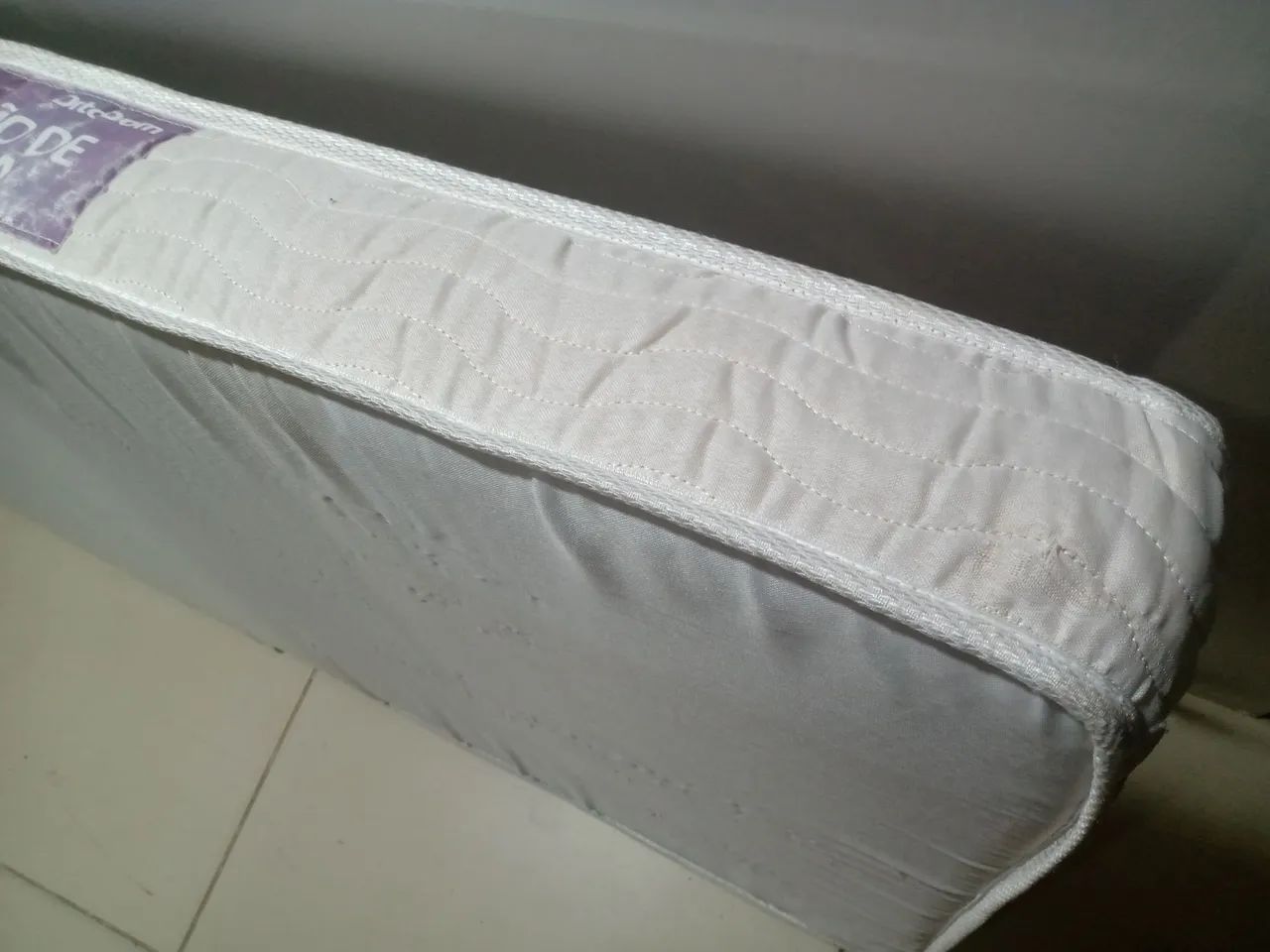 Colchão de berço semi novo - Frete incluso  - Foto 3