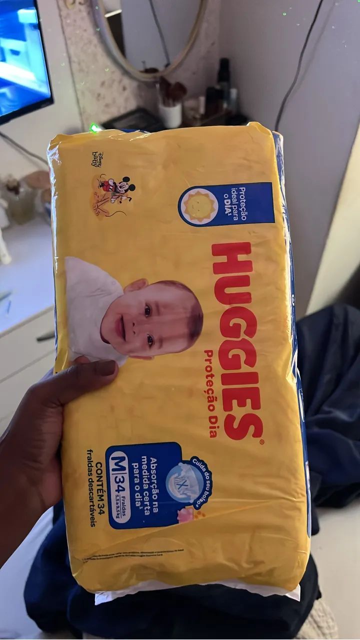 Fralda Huggies 