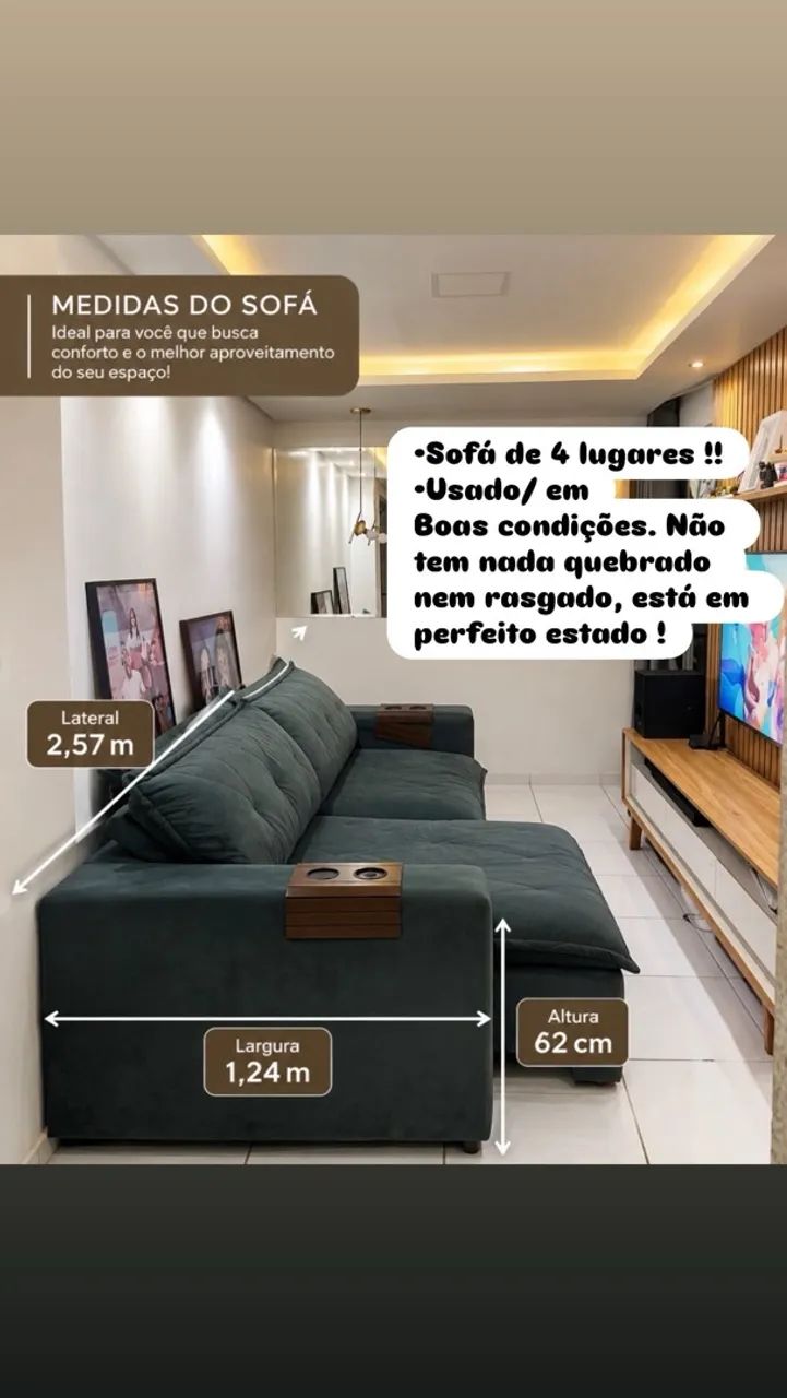 Sofá 4/5 lugares  - Foto 2