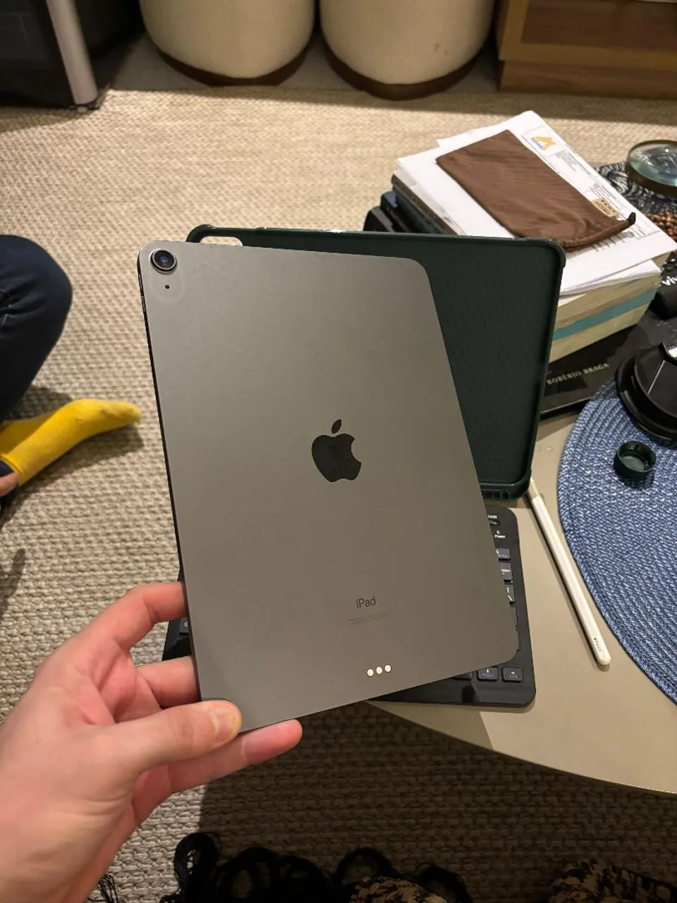 iPad Air 4 10,9? Wi-Fi 64GB Cinza Espacial + Apple Pencil 2
