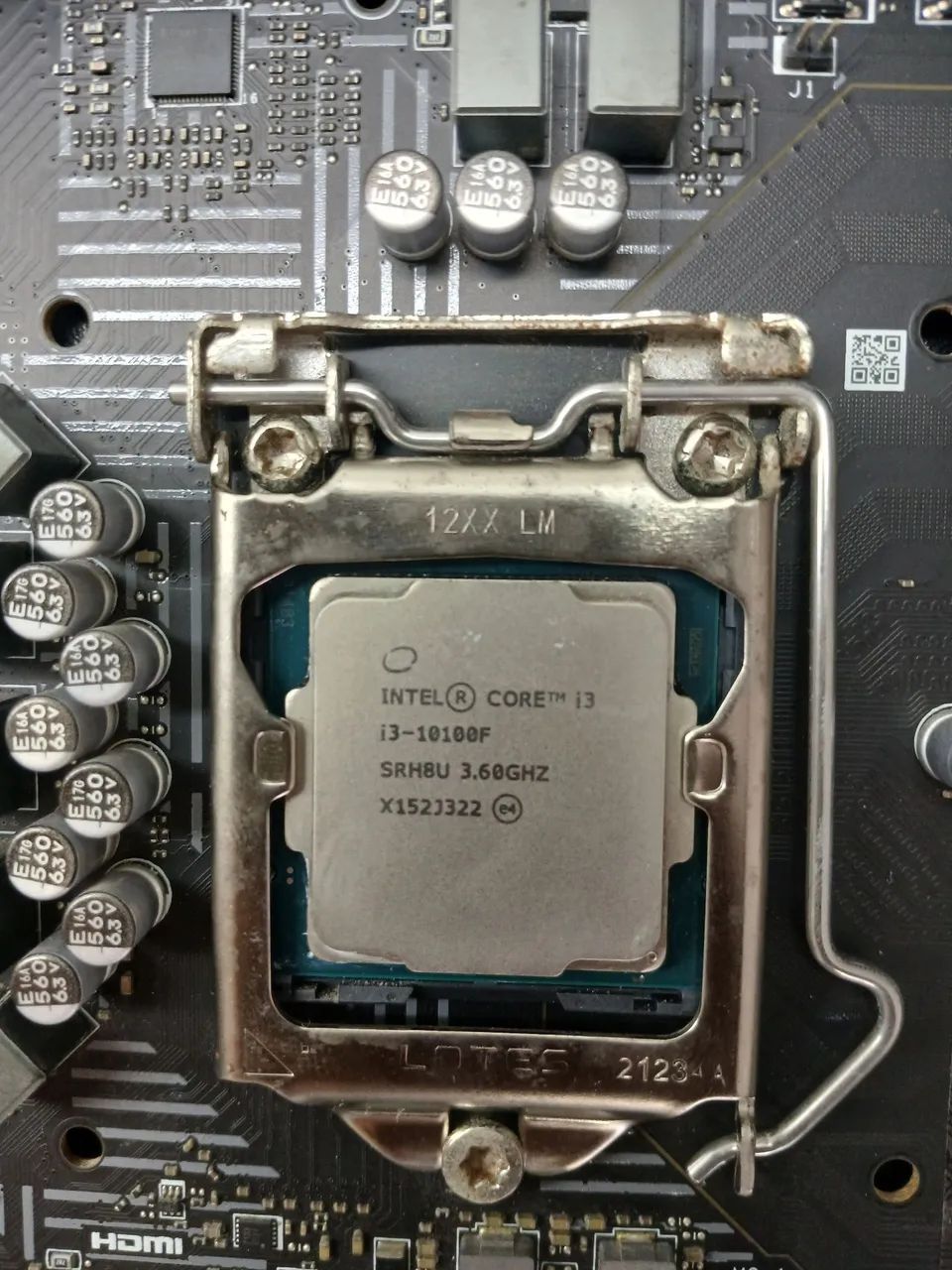 Kit i3 10100f e placa mãe  - Foto 2