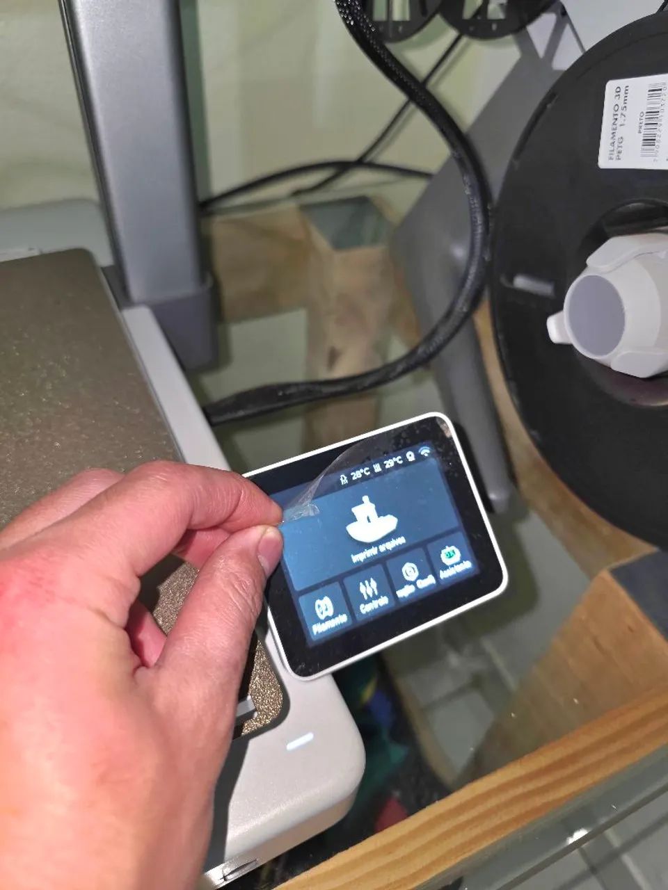 Impressora 3D bambulab a1 combo(com ams) - Foto 4