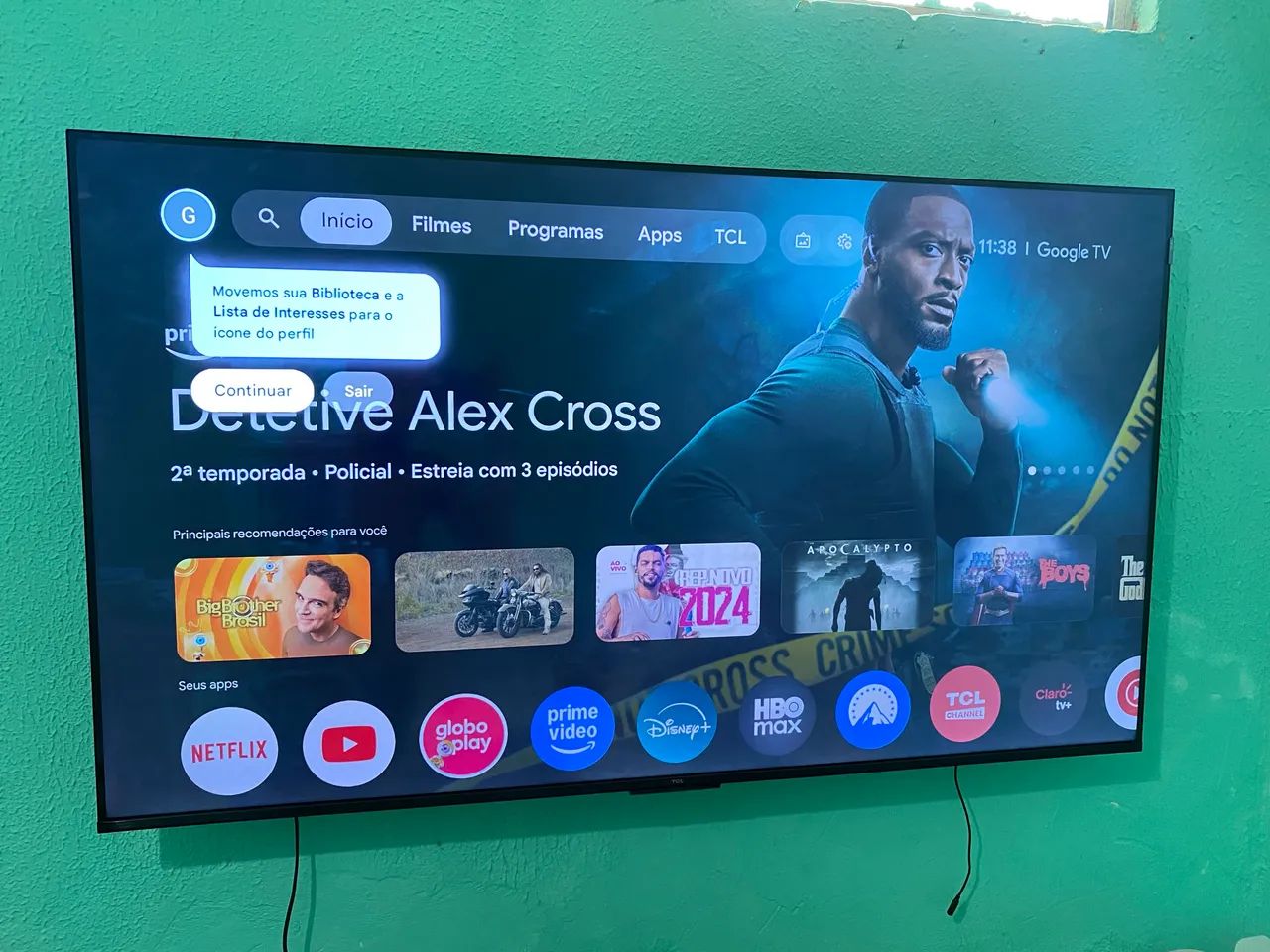 Televisão smart Tv 55 polegadas  - Foto 3