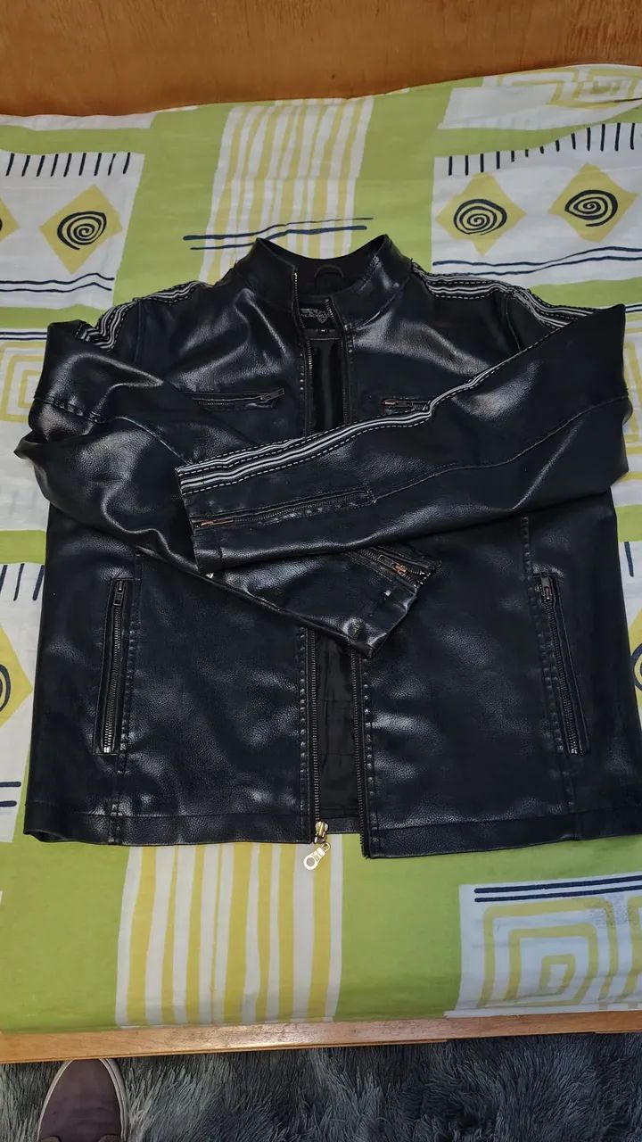 Jaqueta de couro legítimo - Foto 3