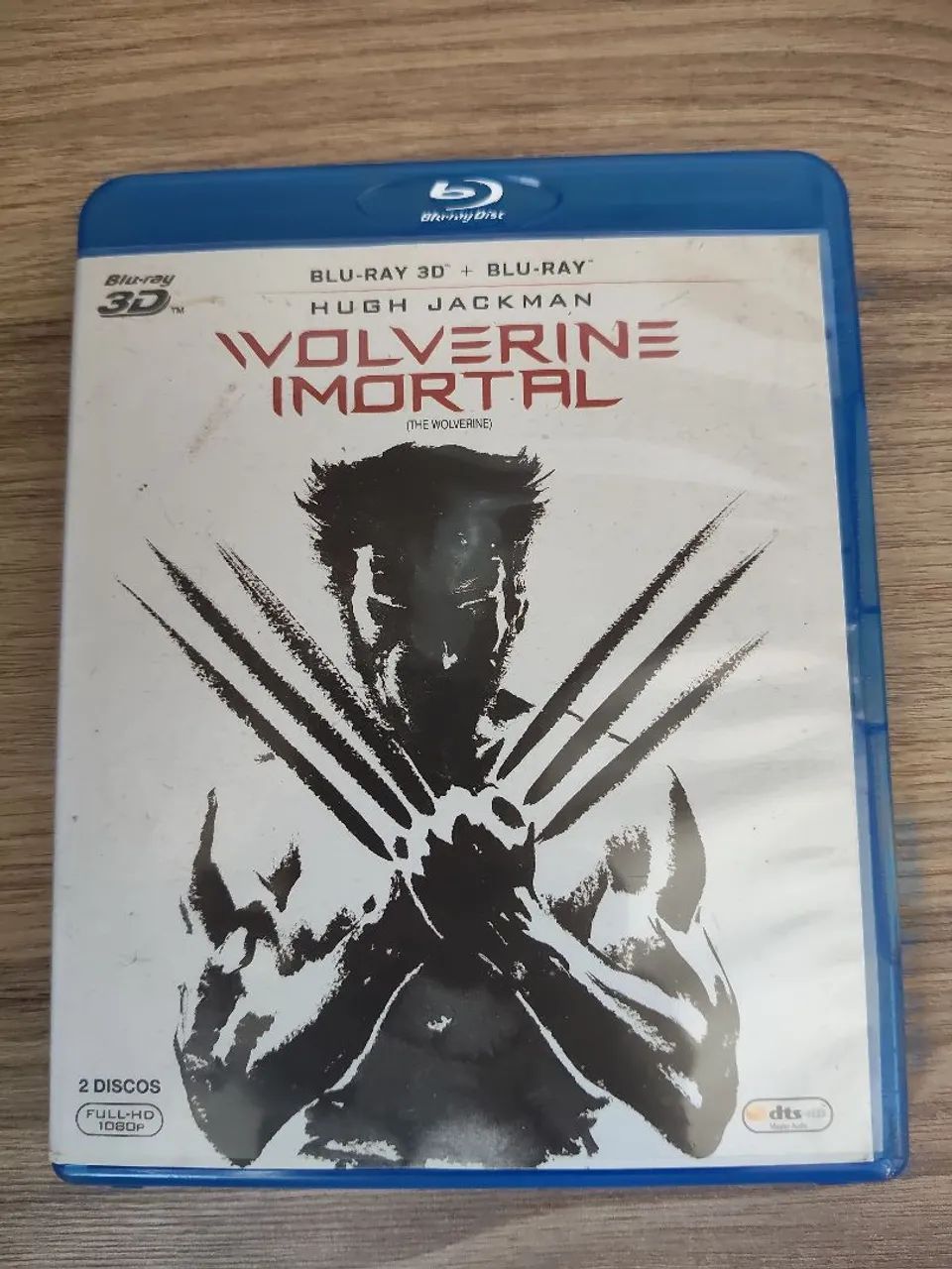 Blu-ray 3D e normal Wolverine Imortal