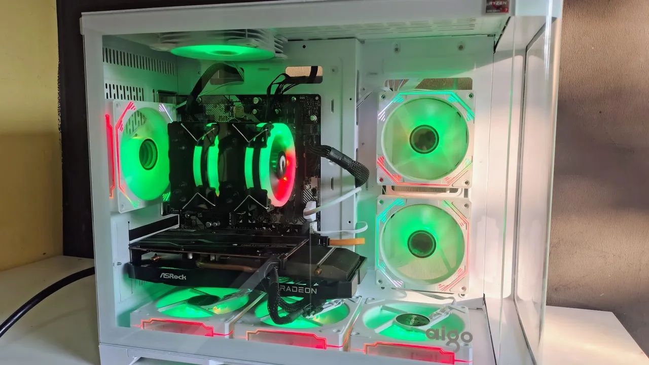 Pc gamer Ryzen leia - Foto 5