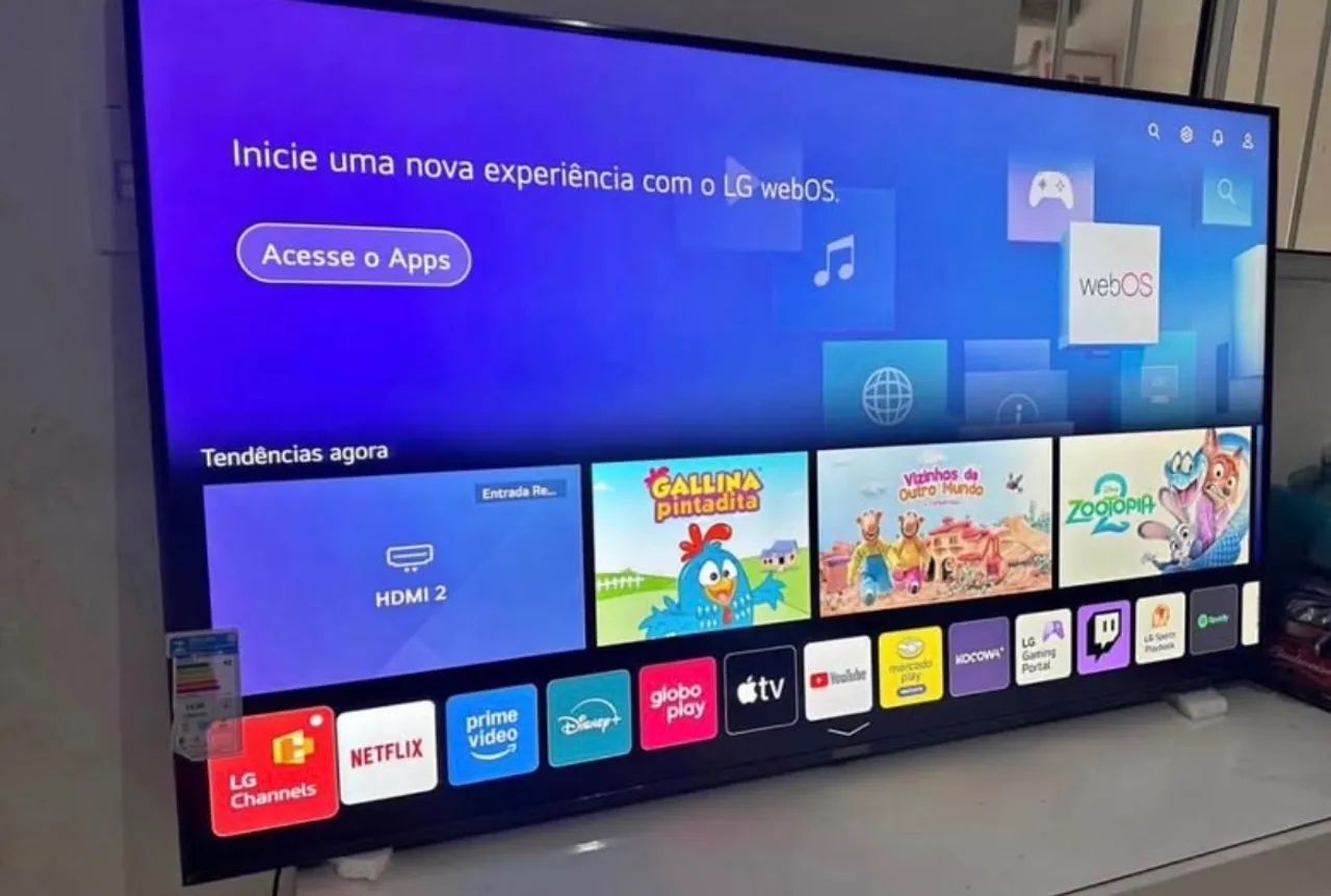 Smart tv 65? LG 4k inteligência artificial UHD Wi-Fi  - Foto 2
