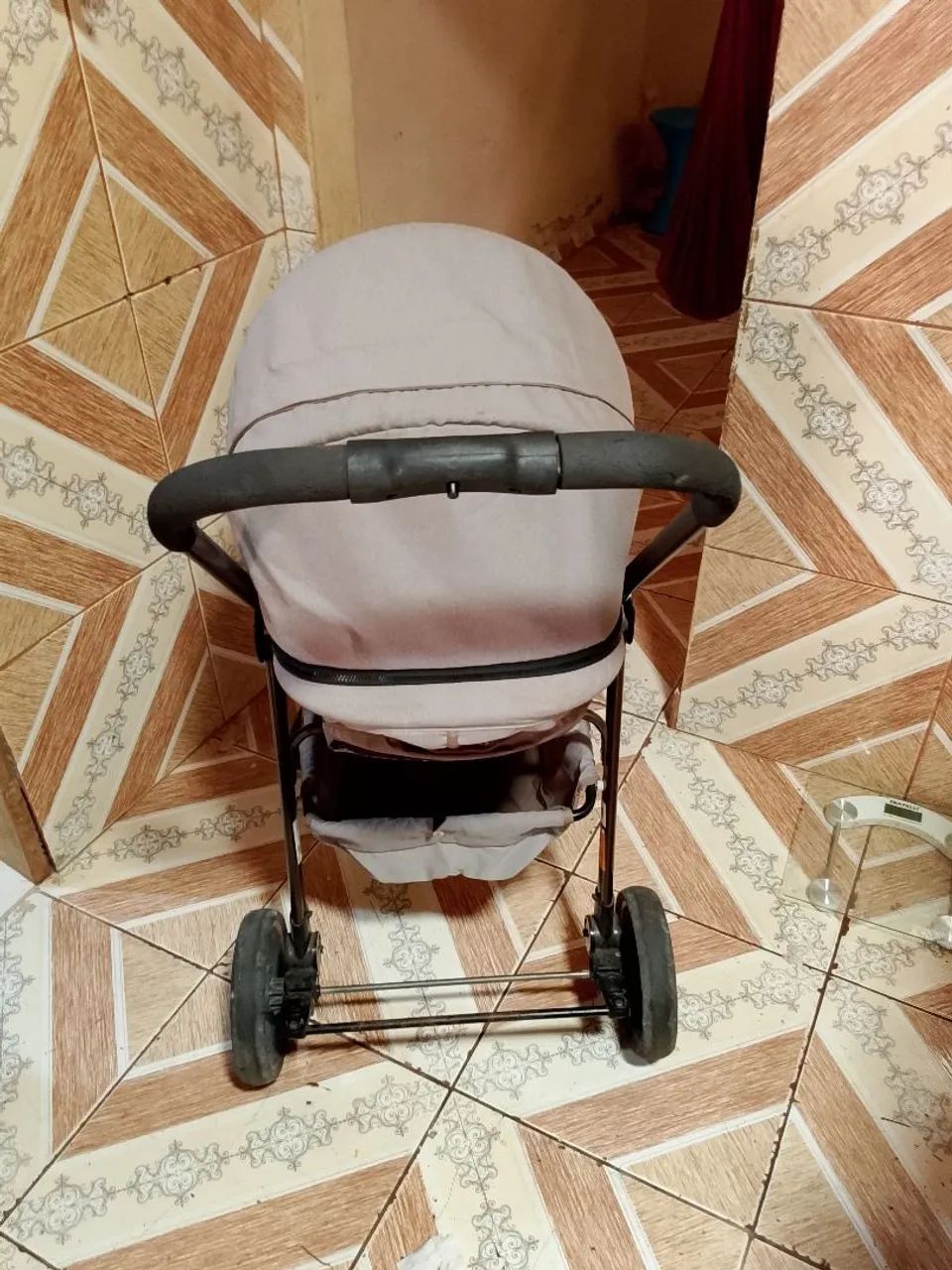 Carrinho Moisés e bebê conforto  - Foto 3