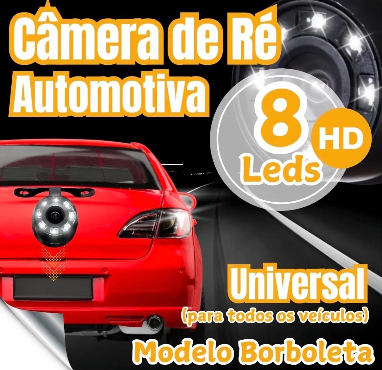 Câmera de ré universal *NOVA* - Foto 2