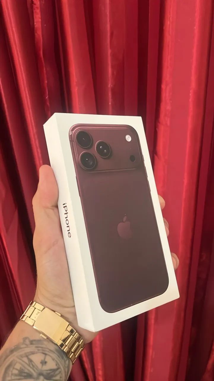 iPhone 18 Pro Max 256GB - Bordô - Lacrado - Foto 2