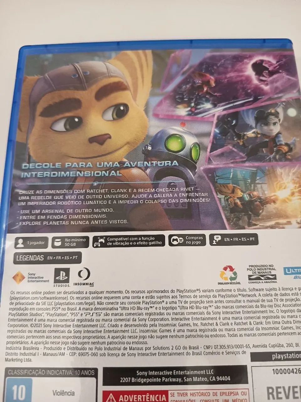 Ratchet e clank jogo ps5 - Foto 3