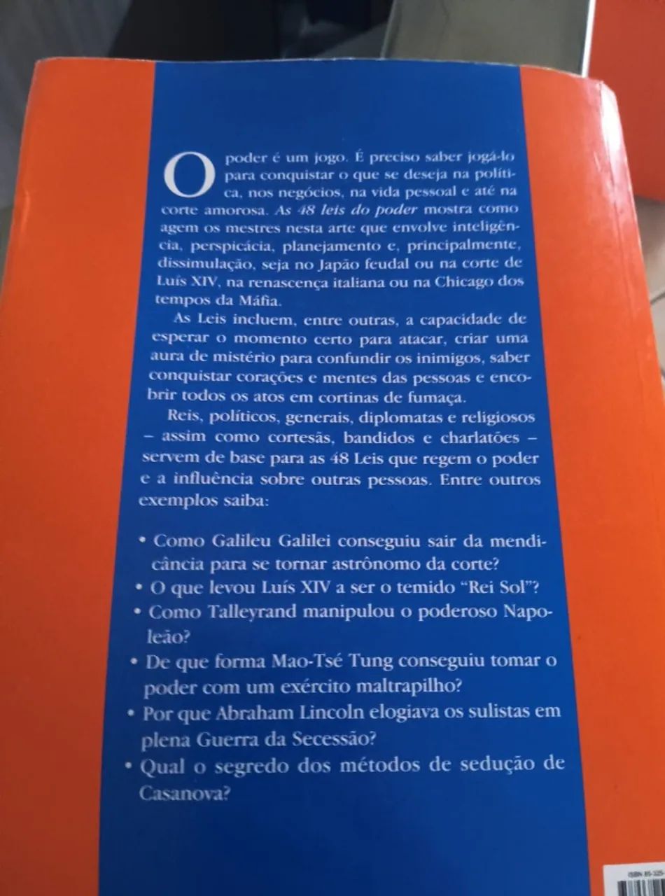 Livro as 48 leis do Poder - Foto 3