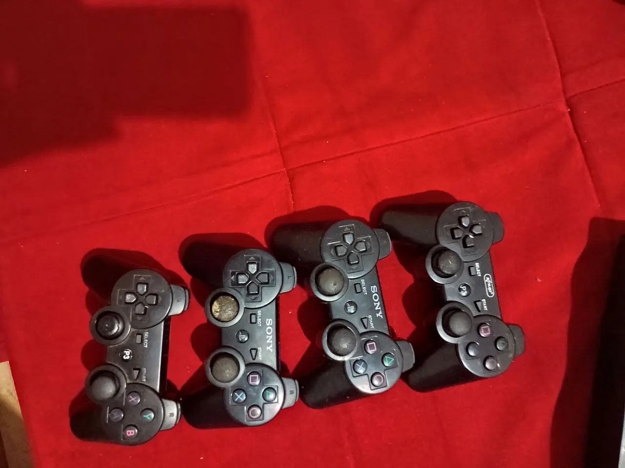 Ps3 Slim Desbloqueado com Hen e 4 controles  - Foto 3