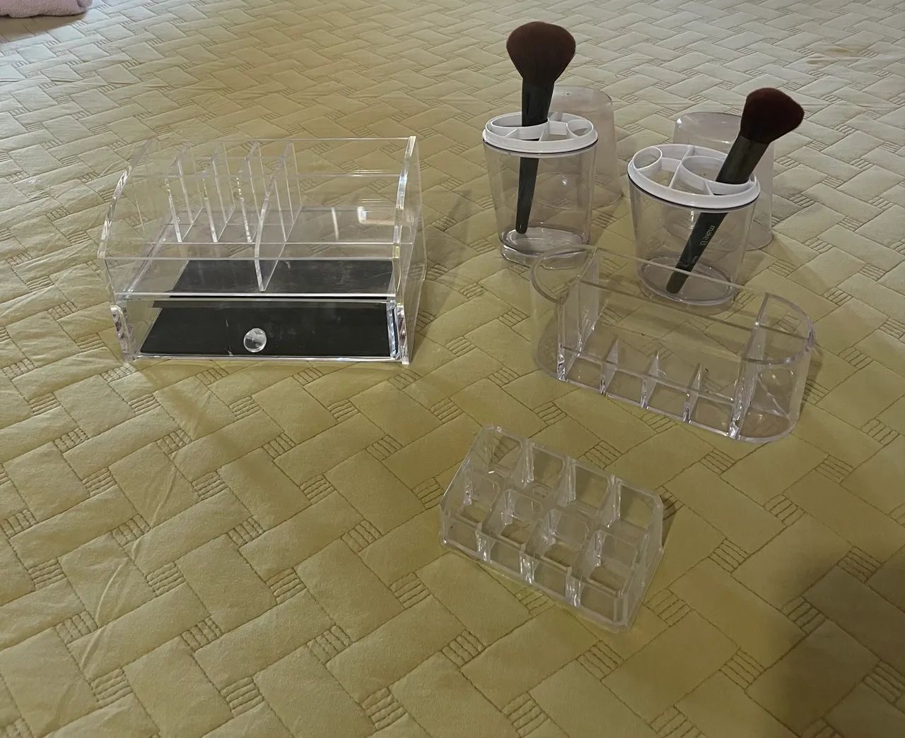Kit organizador de maquiagem de acrílico  - Foto 3