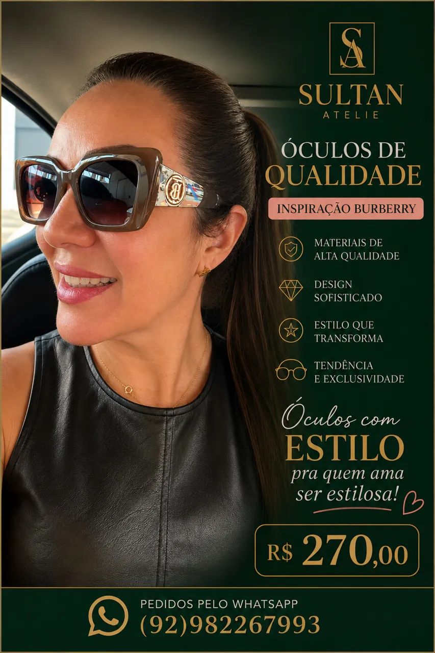 Óculos de Luxo - Foto 4