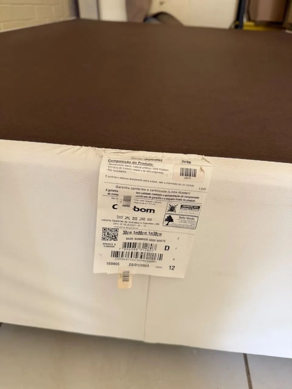Cama box casal 