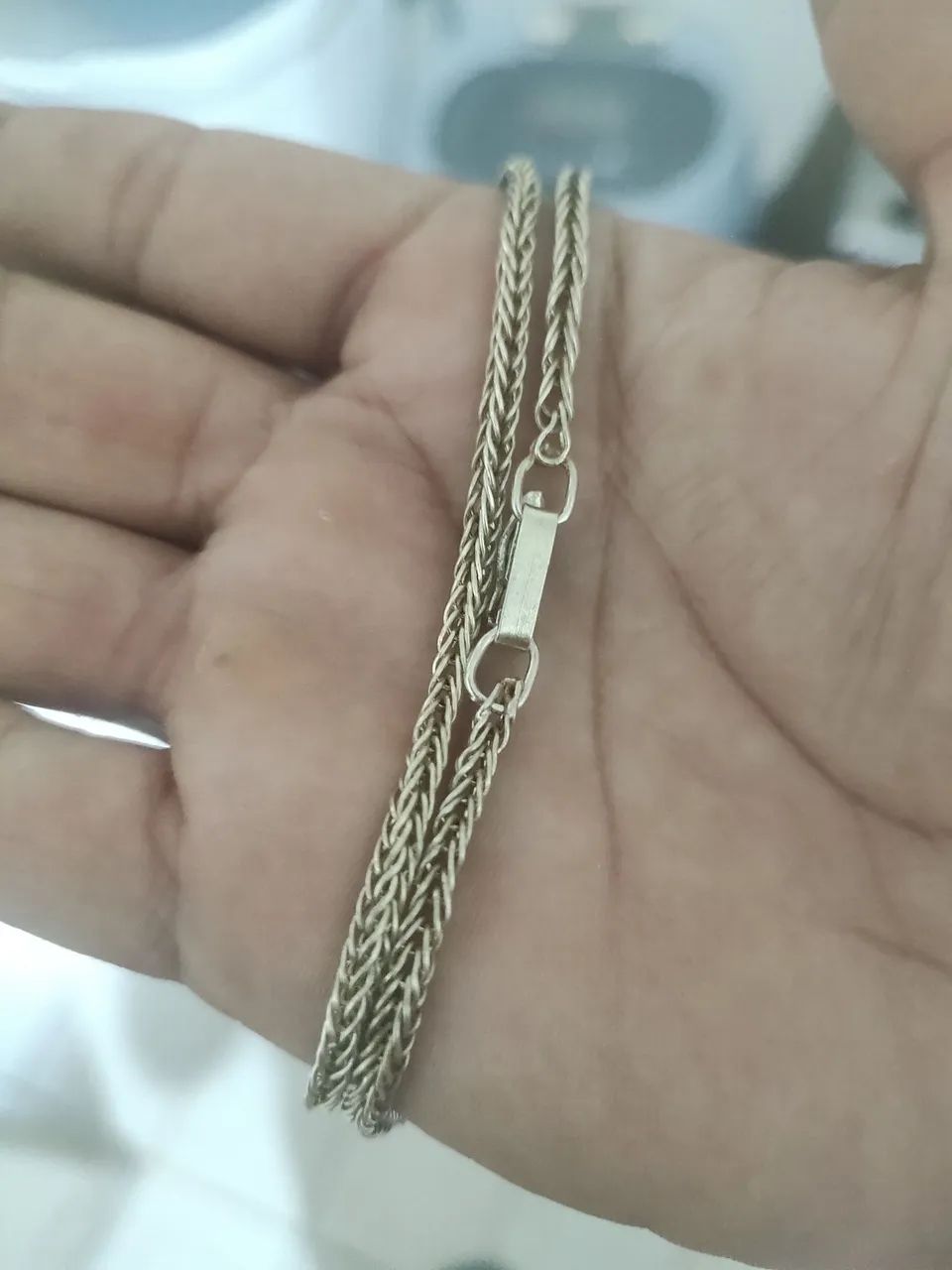 Cordão de prata legítima  - Foto 3