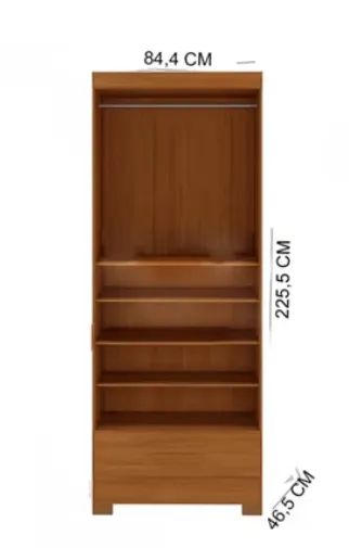 Guarda Roupa Smart Rodial Cinamomo - Foto 3