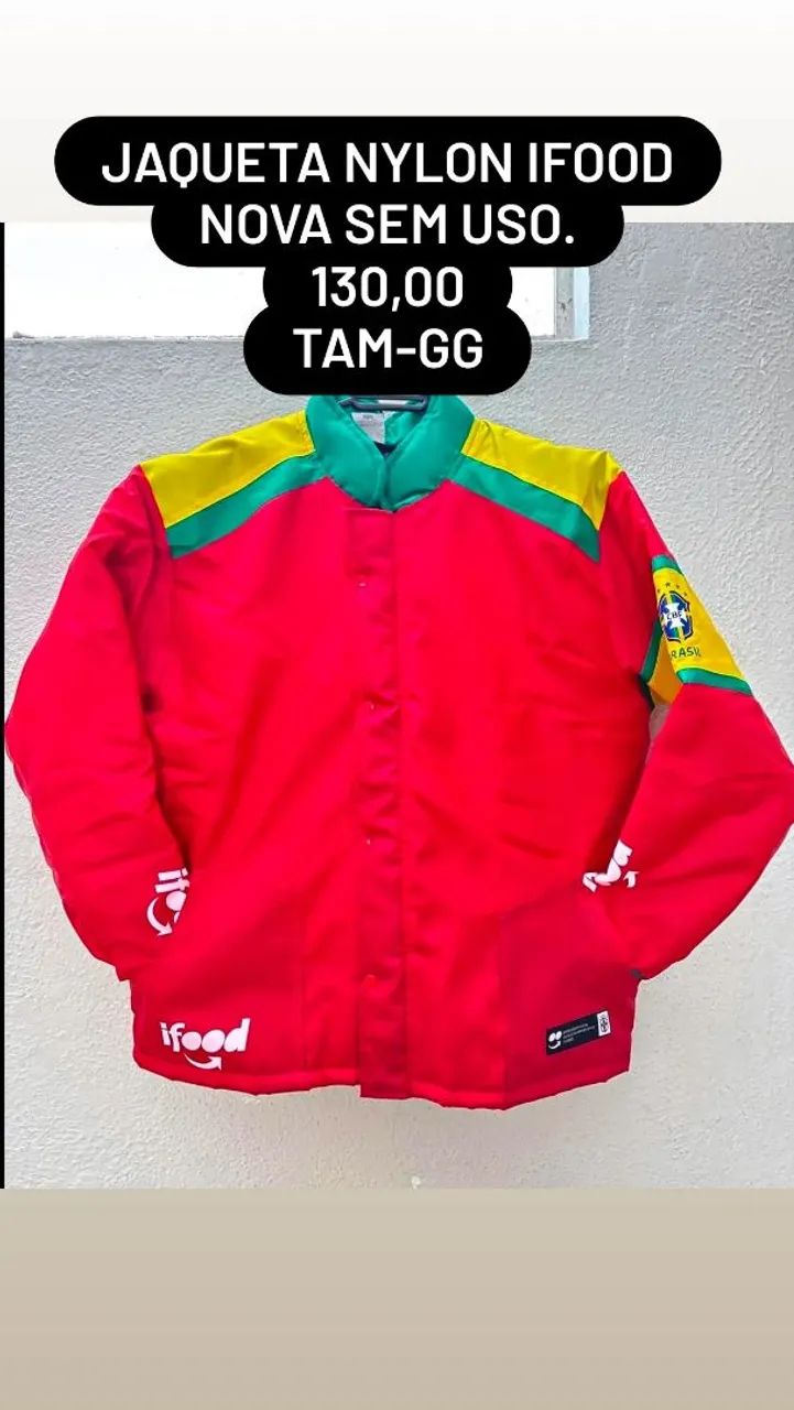 Jaqueta nylon motoboy 